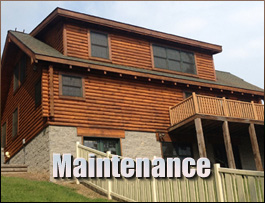  Scotts, North Carolina Log Home Maintenance